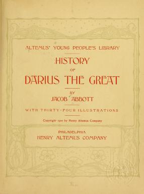 History of Darius the Great PDF
