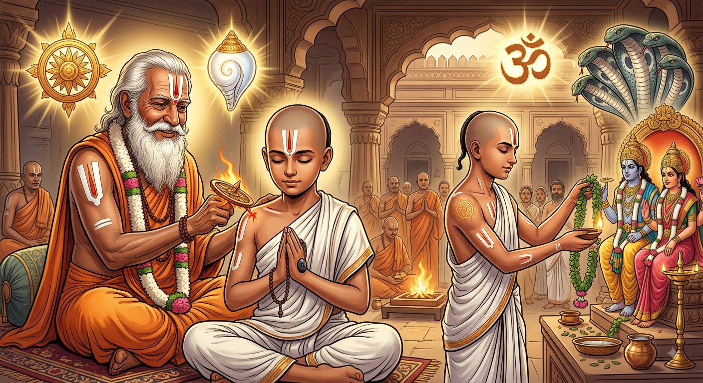 श्रीवैष्णव संप्रदाय में 'पंचसंस्कार'
